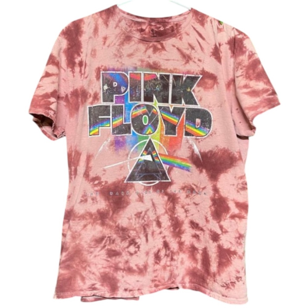 Pink Floyd Dark Side of the Moon‎ Tie-dye Rainbow Women’s or Men’s